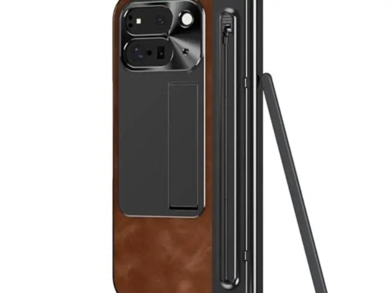 Google Pixel 8 Pro with a magnetic phone case attached to a gym machine mount