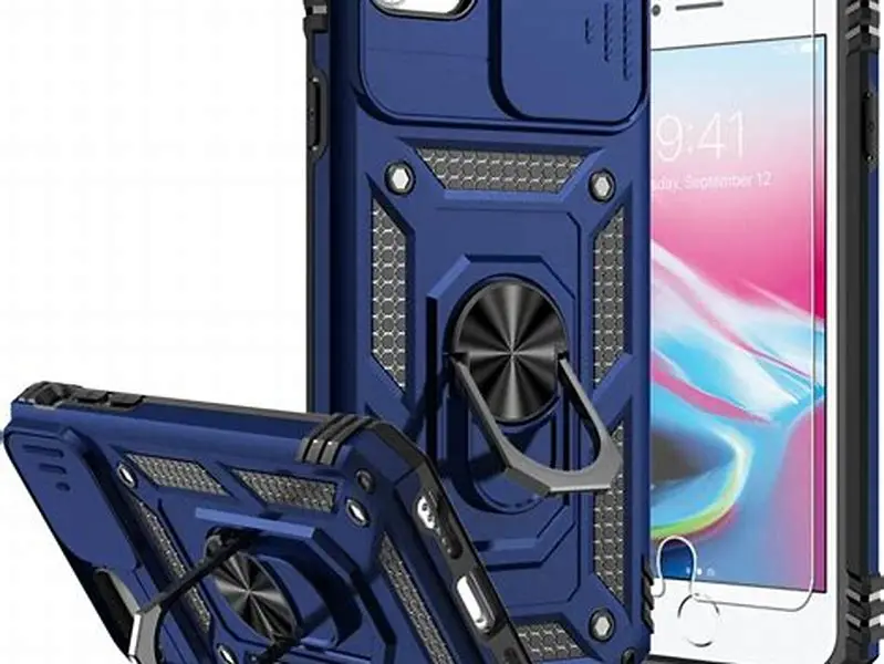 iPhone SE 2022 in case mounted on treadmill with visible magnets
